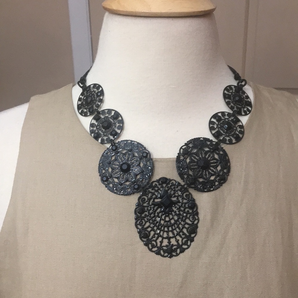 New Directions Black Necklace